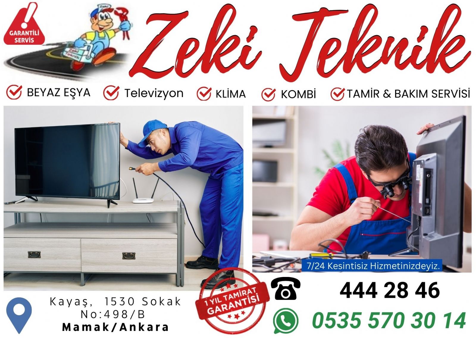 Kayaş Televizyon Tamircisi